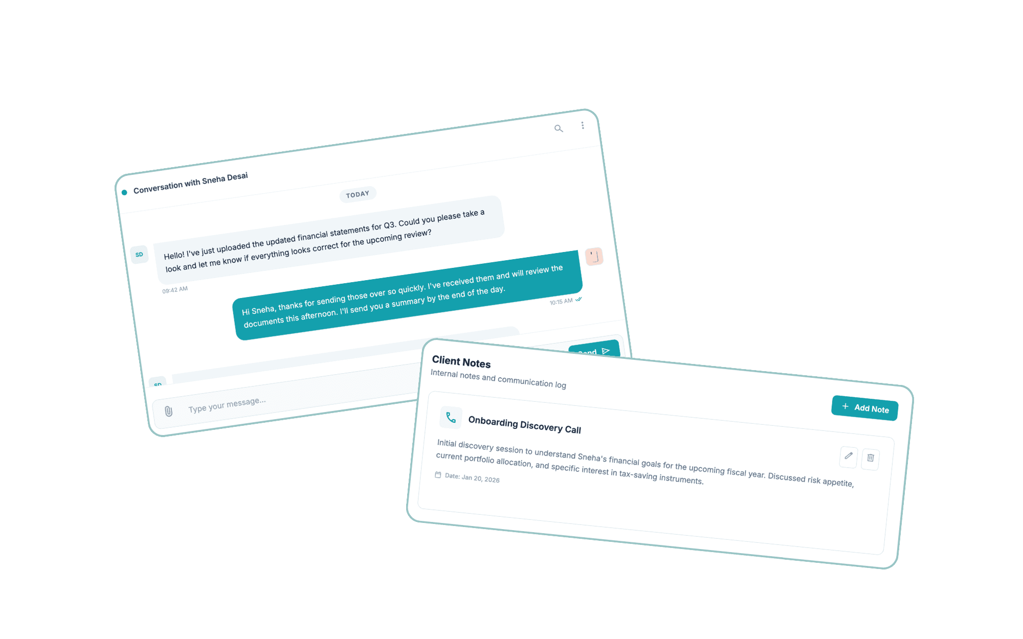 Communication Without CLutter