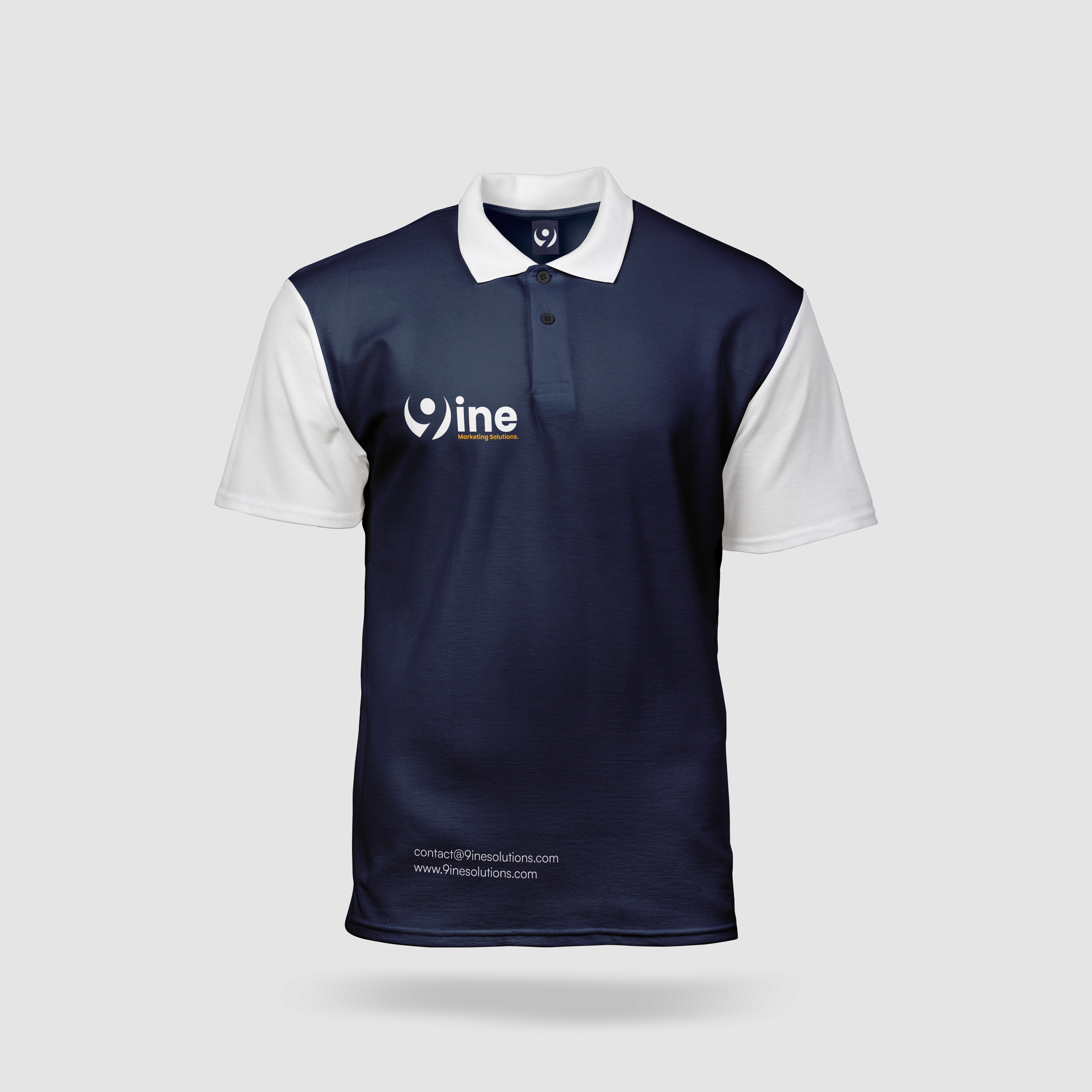 Front-side Polo Shirt Mockup