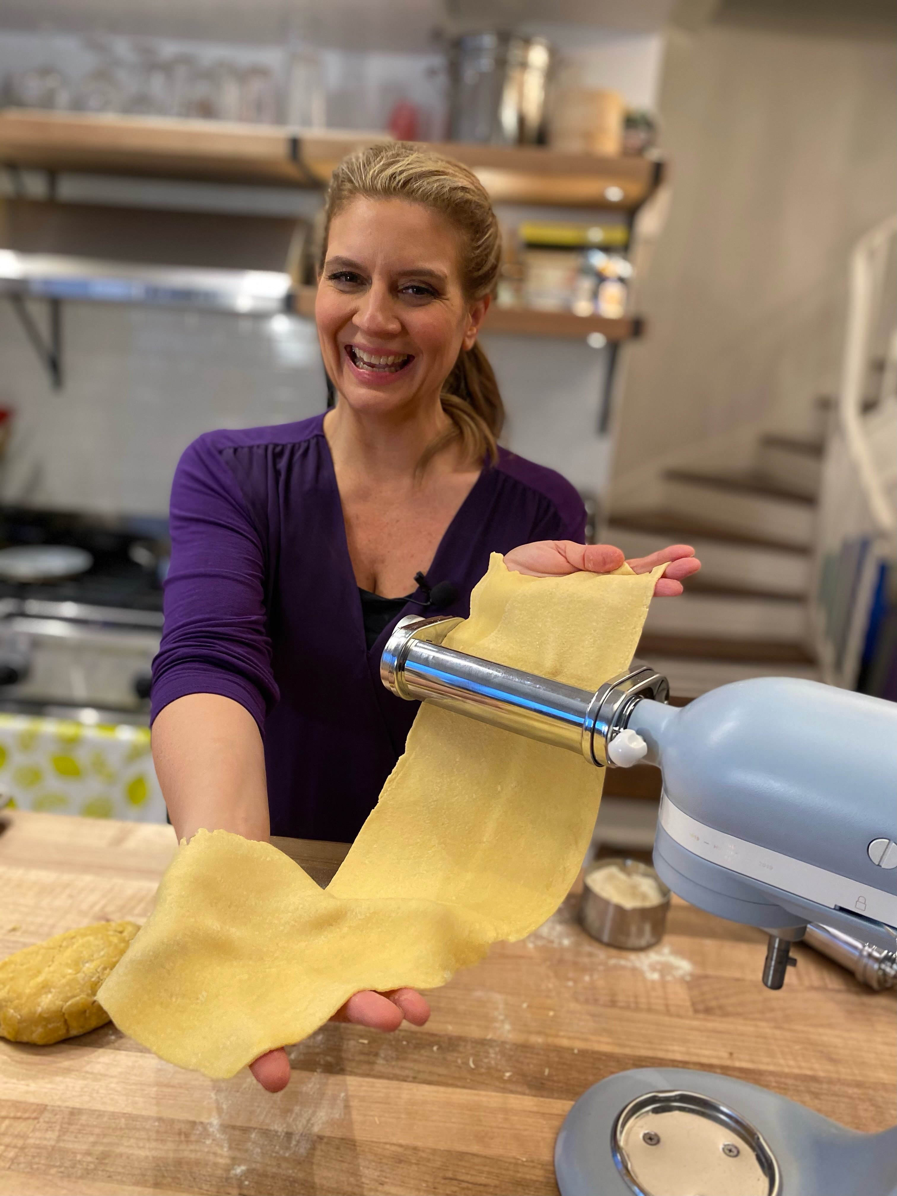 Amanda Freitag Making Pasta