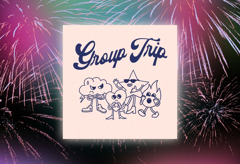 Elegant baby shower template featuring a scenic painted landscape with soft clouds and romantic “You’re Invited” text.