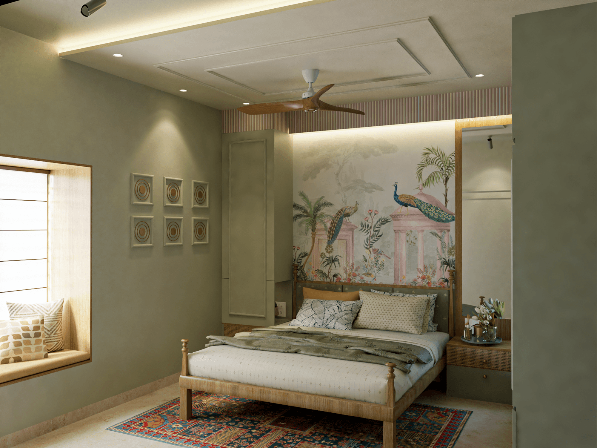 Project showcase image featuring a modern, refined interior.