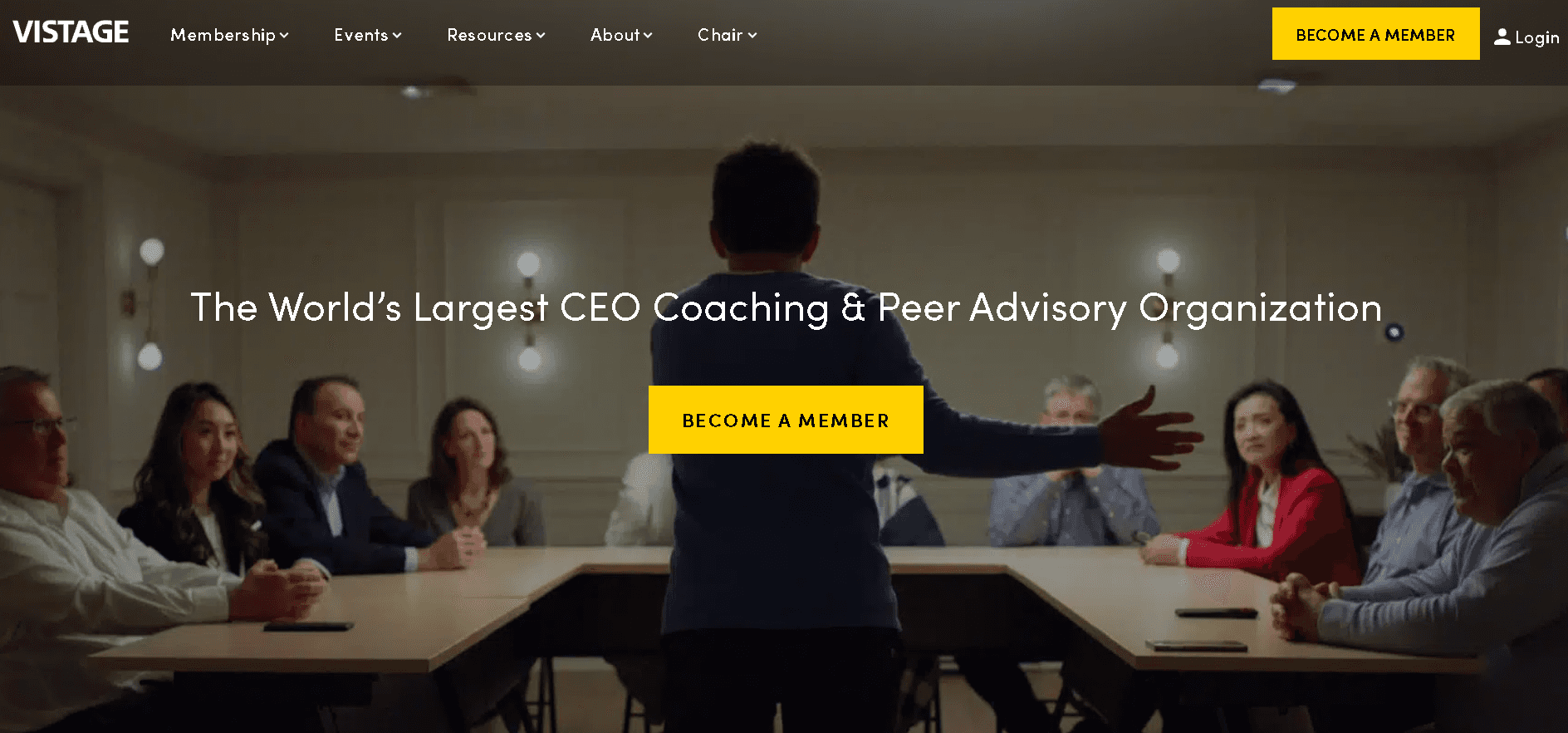 Vistage - Best for Chair-Led Peer Advisory Plus Coaching