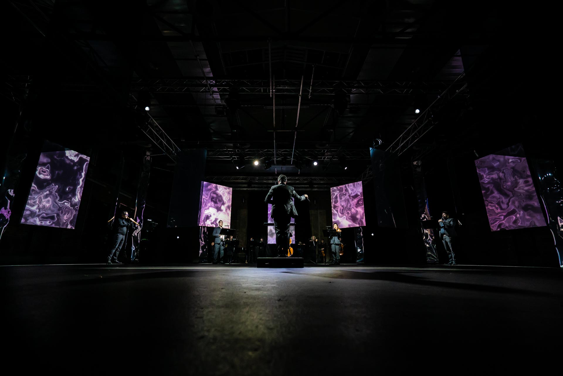 Gezeiten - architecture projection mapping
