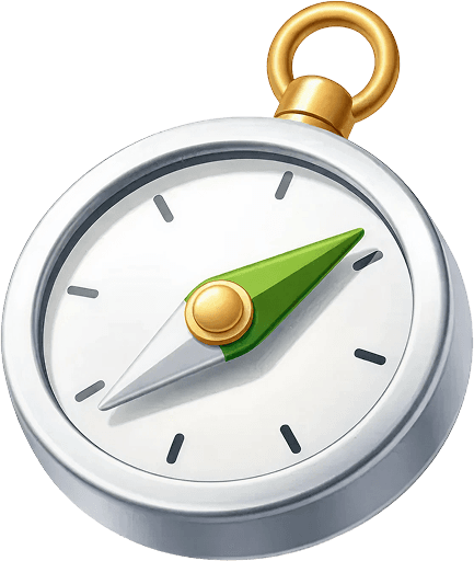 Stylized white envelope icon tilted at an angle, representing a message or notification.