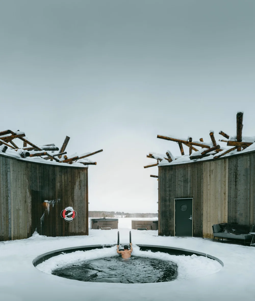 Aurora Glamping and Arctic Wellness in Sweden