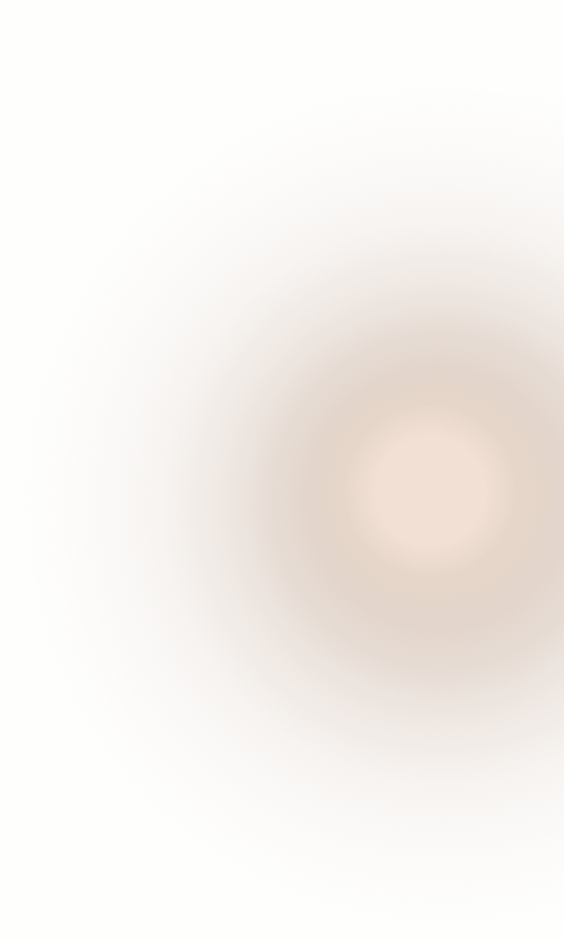 Abstract image of a light beige circle radiating outwards on a brown background.
