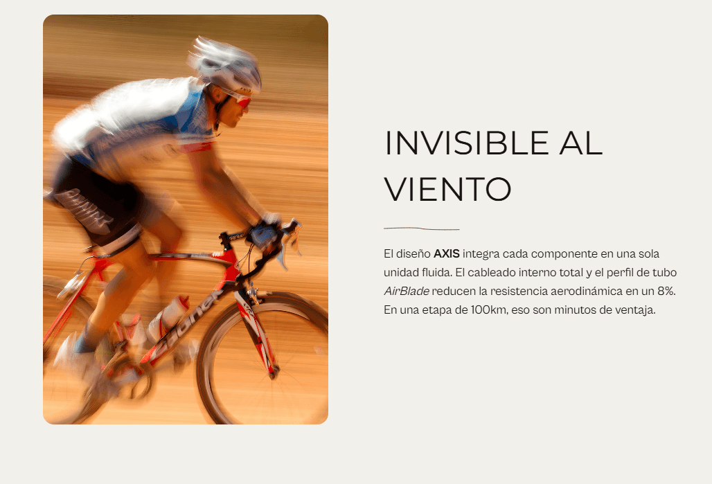 Captura de pantalla de la página web Altius