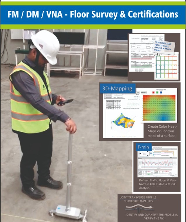 Understanding the Parameters of Concrete Floor Surface Regularity: Flatness (F) and Levelness (L) according to TR34 and ASTM 1155