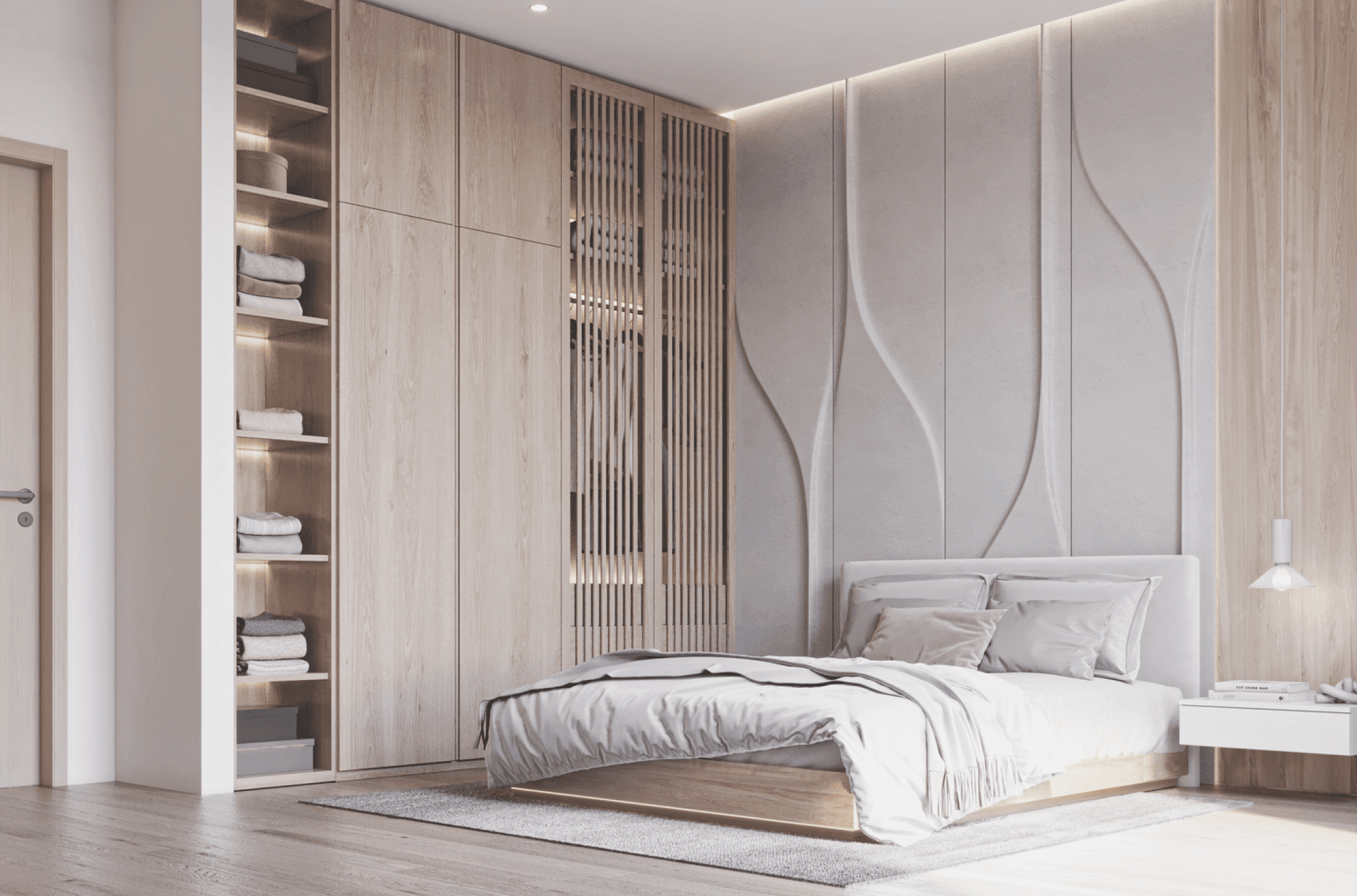 Project showcase image featuring a modern, refined interior.