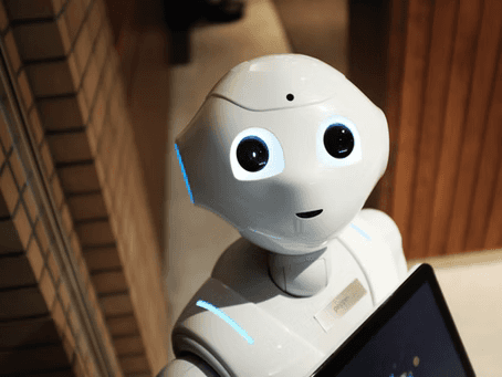 robot looking at you