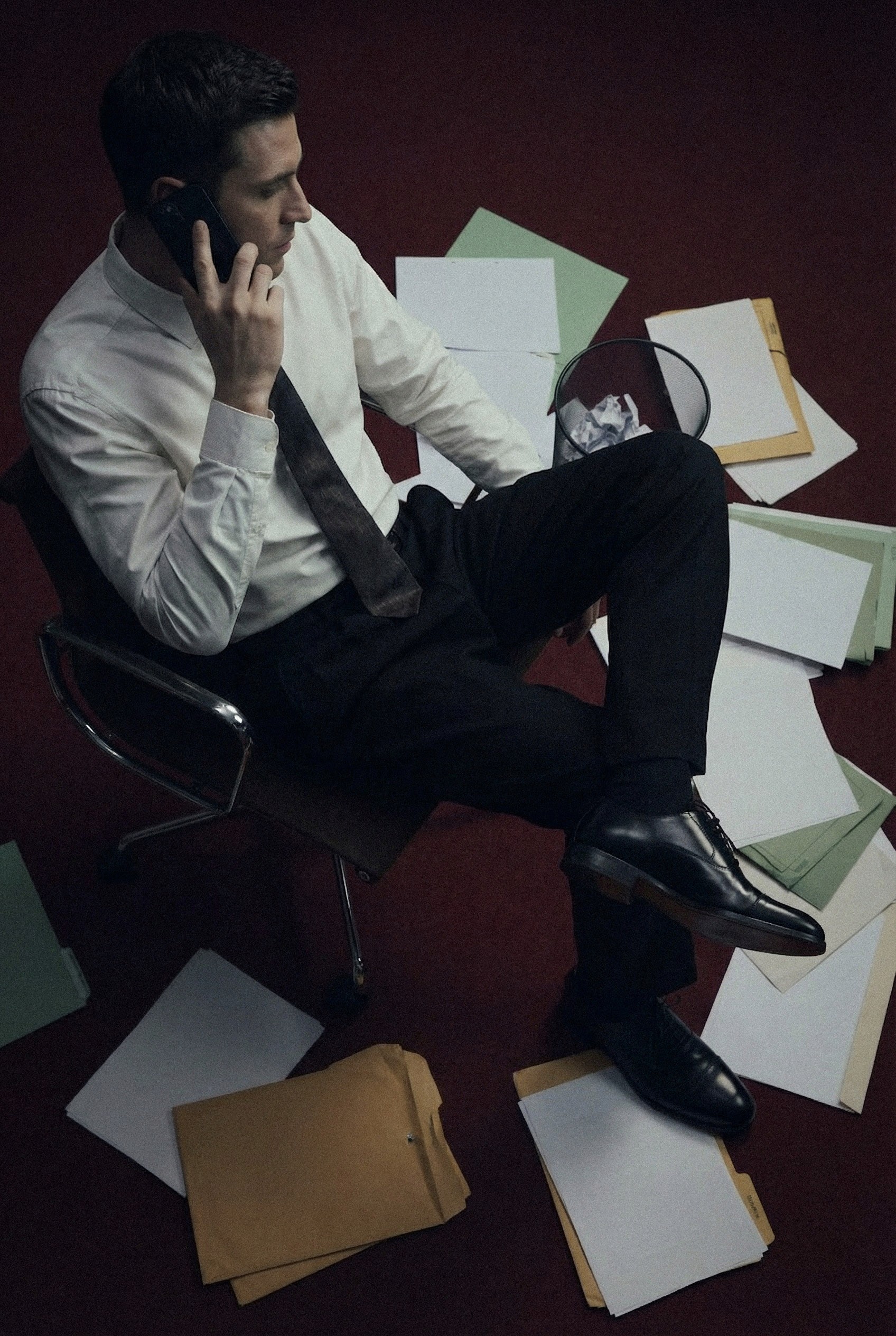 Abstract portrait image