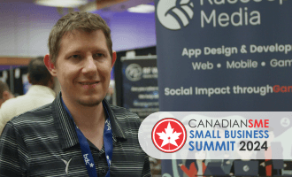 Jonathan at the SME Expo
