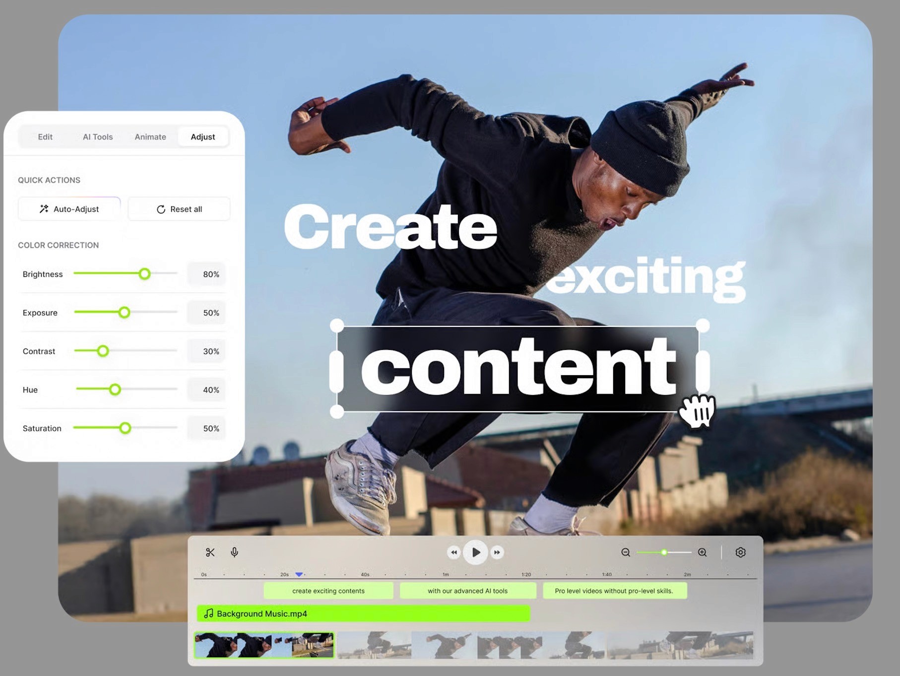 VEED: Video Editing Tools for Ad Creative