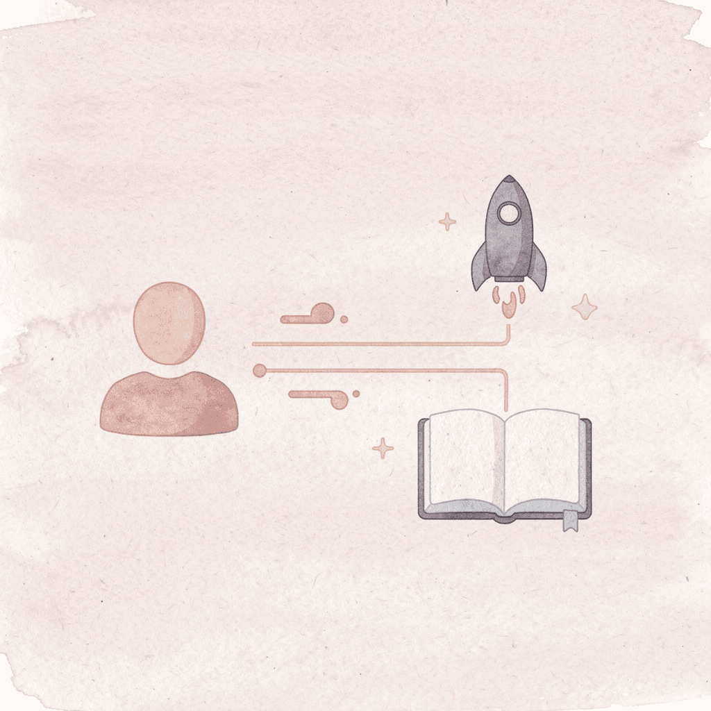 Icon of a score splitting into two different outcome paths illustrating that the same number means different things