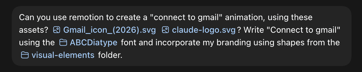 Remotion tutorial prompt