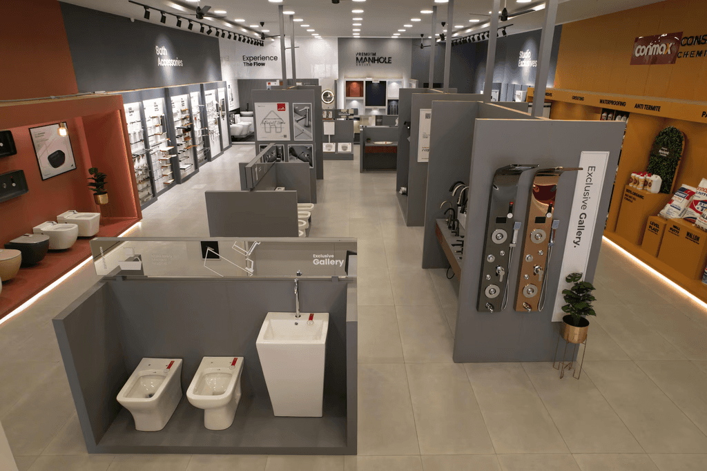 Pupa Ceramic Gallery, Karur — Sanitaryware aisle
