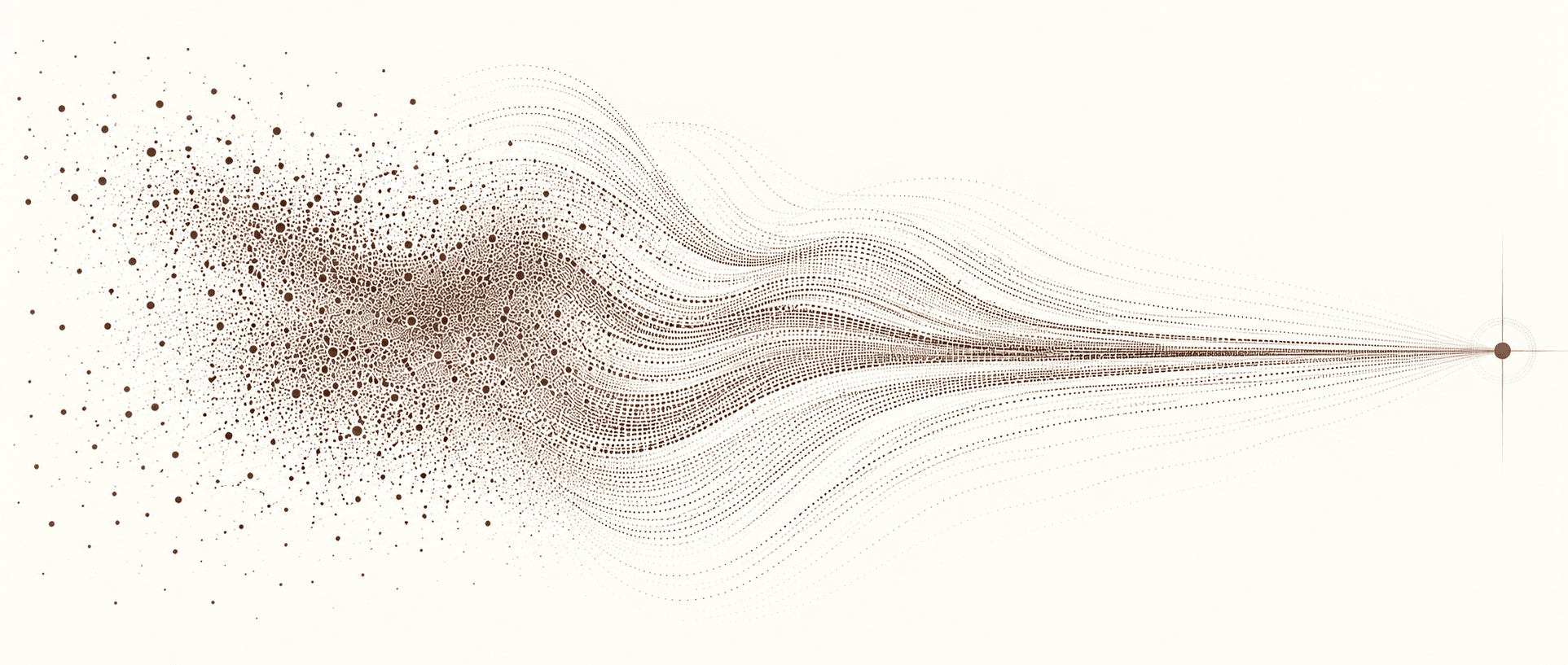 Abstract topographic artwork