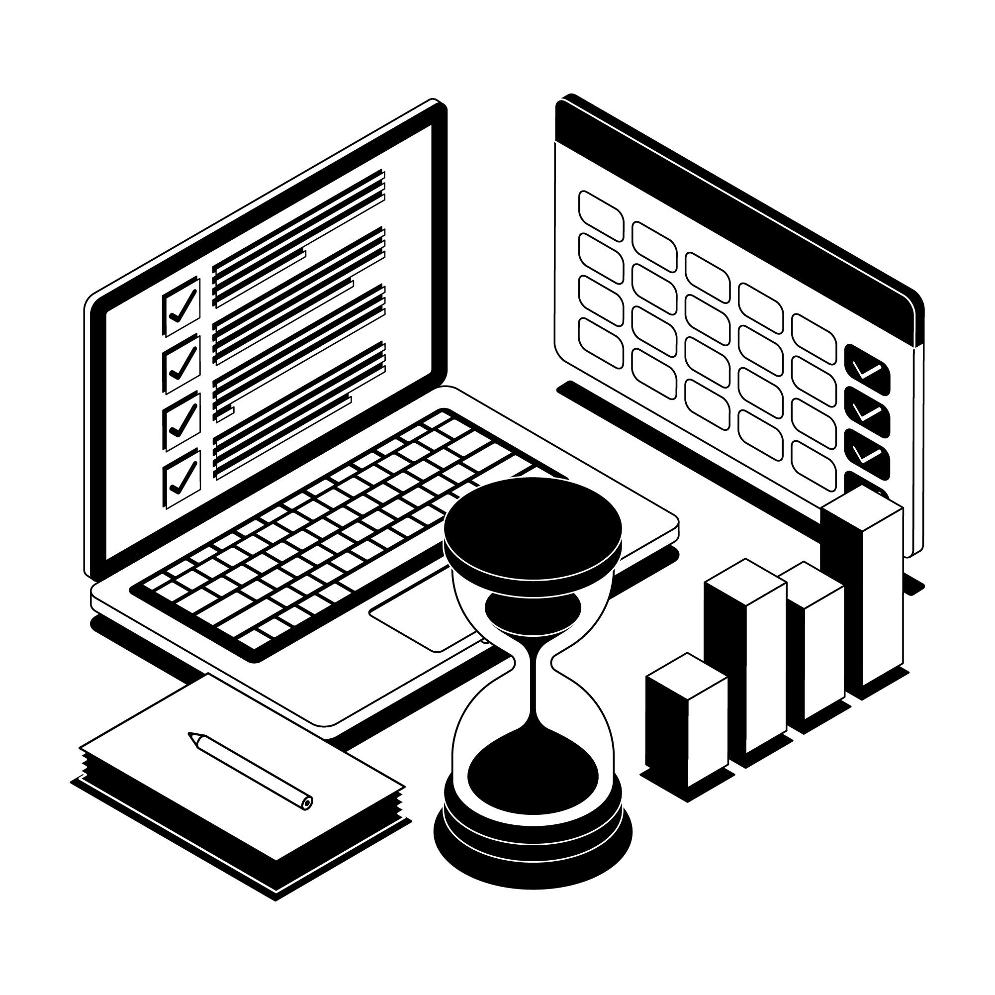 Unboxed product with white packaging and contents displayed neatly on table.