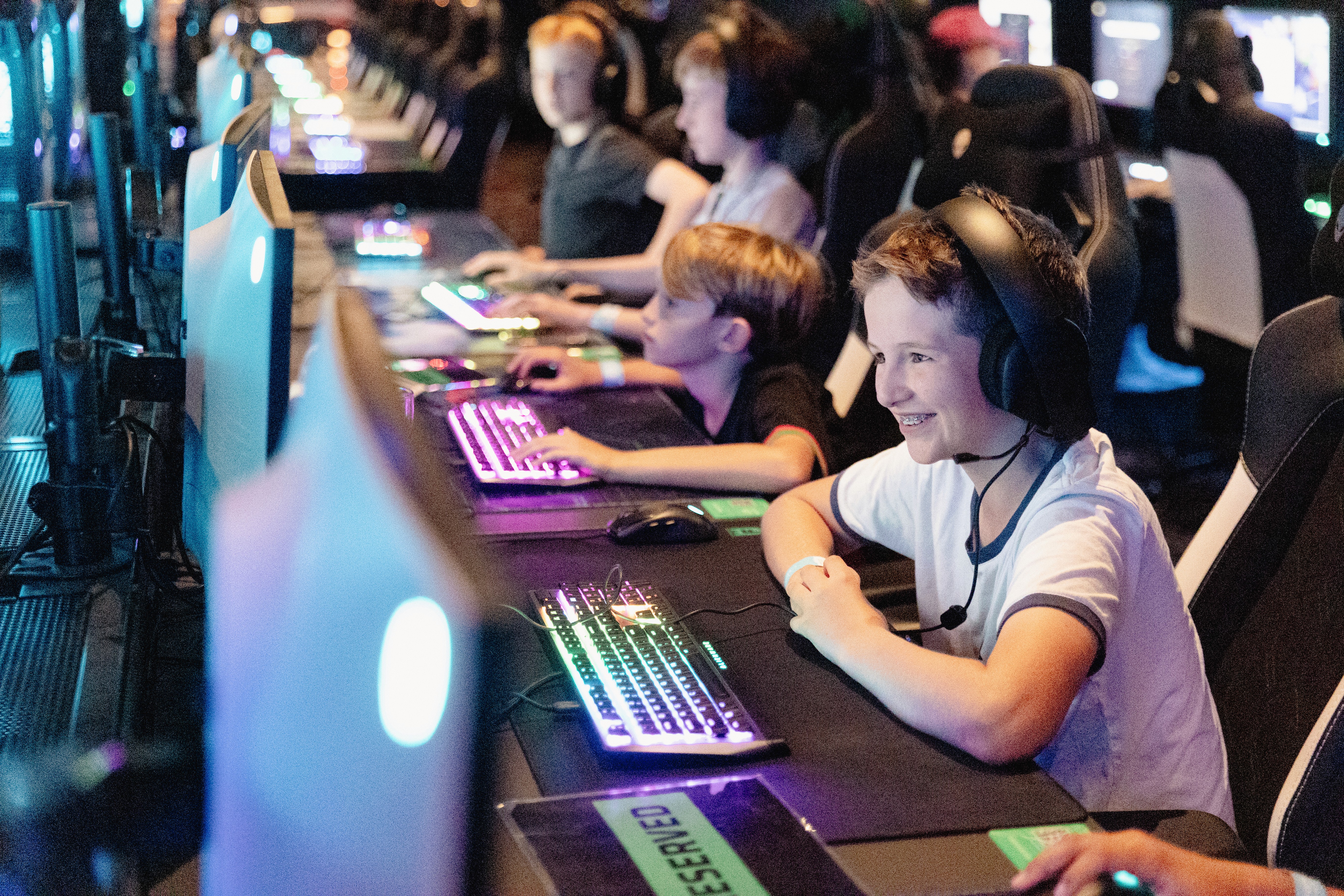 Kisa smiling during a party at Fortress