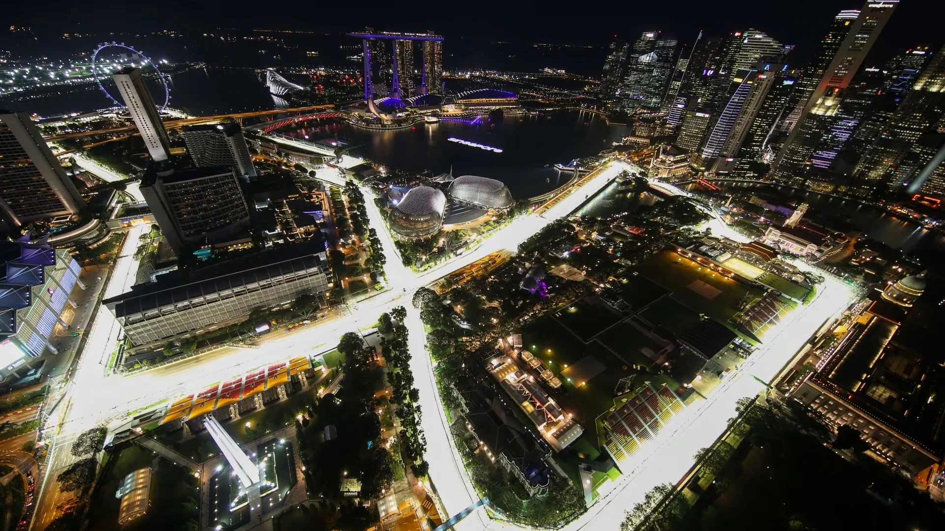 Marina Bay Circuit, Singapore's F1 Track, Night Race