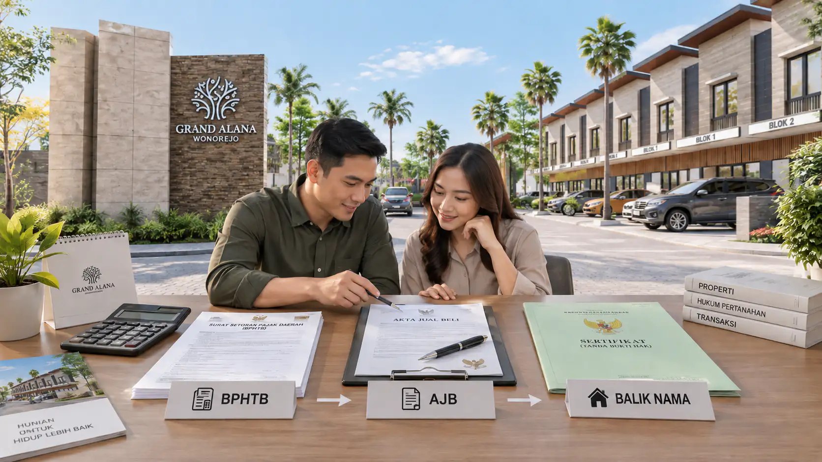 BPHTB, AJB dan Balik Nama Alana Regency
