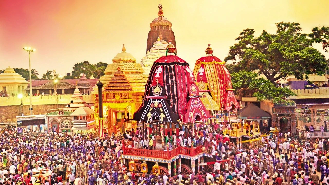 Jagannath Rath Yatra procession