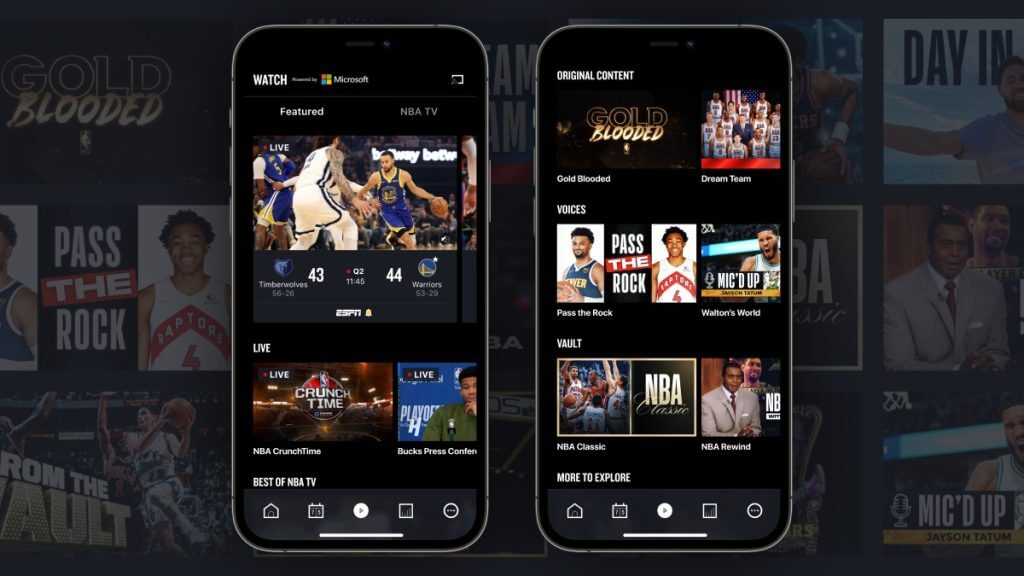 Fan engagement NBA app