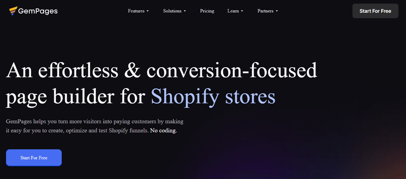 GemPage - Shopify Landing Pages