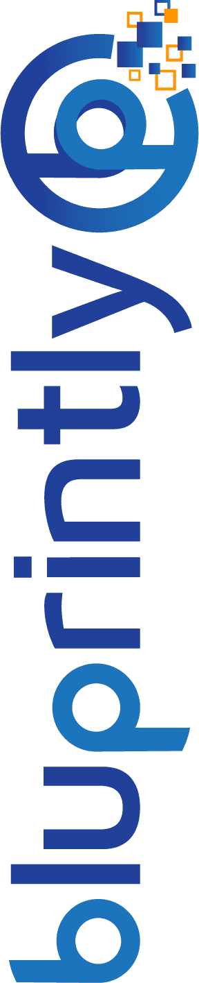 Bluprintly vertical logo