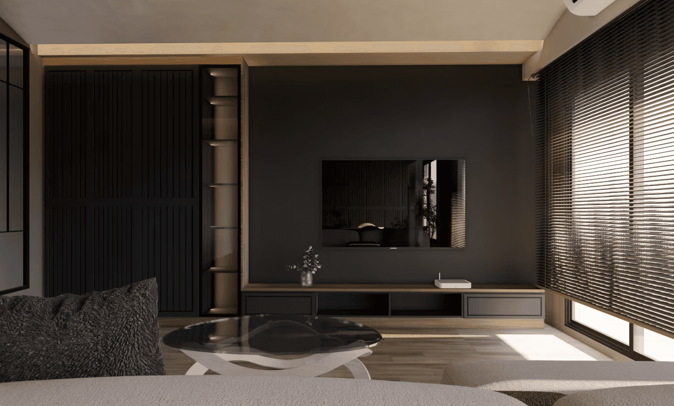 dining table set placed beside glass window