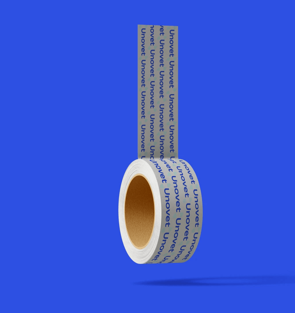 Logotipo formado por las palabras weuta en blanco sobre fondo naranja corporativo.