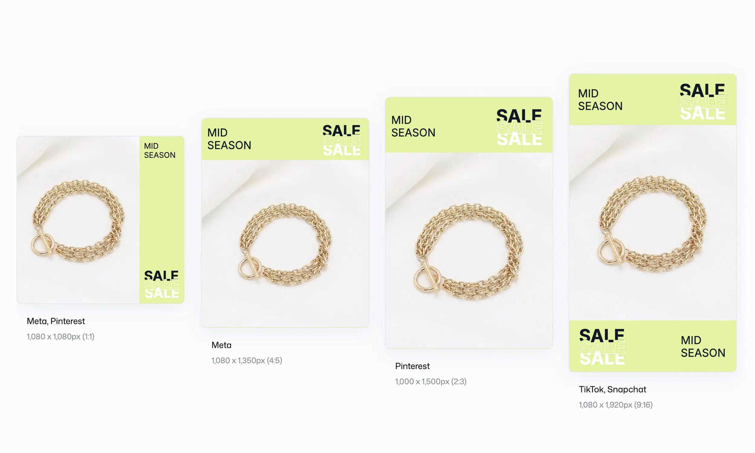Creative automation for e-commerce