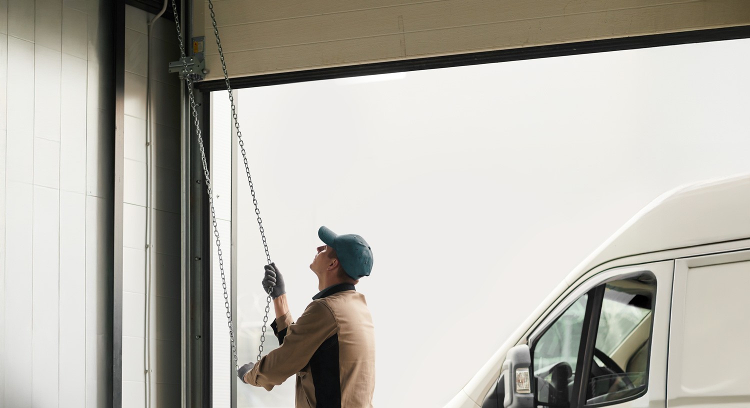 A man working on laptop