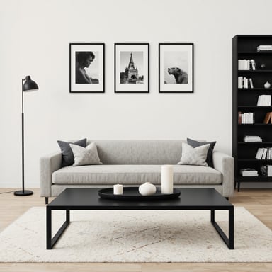 product photography of living room furniture