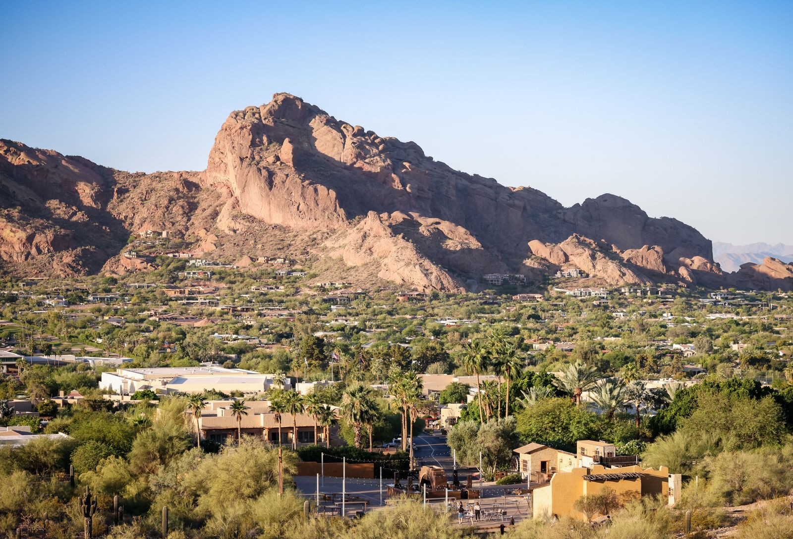 Bjorem Speech, Desert Days: Camelback Mountain over the conference grounds