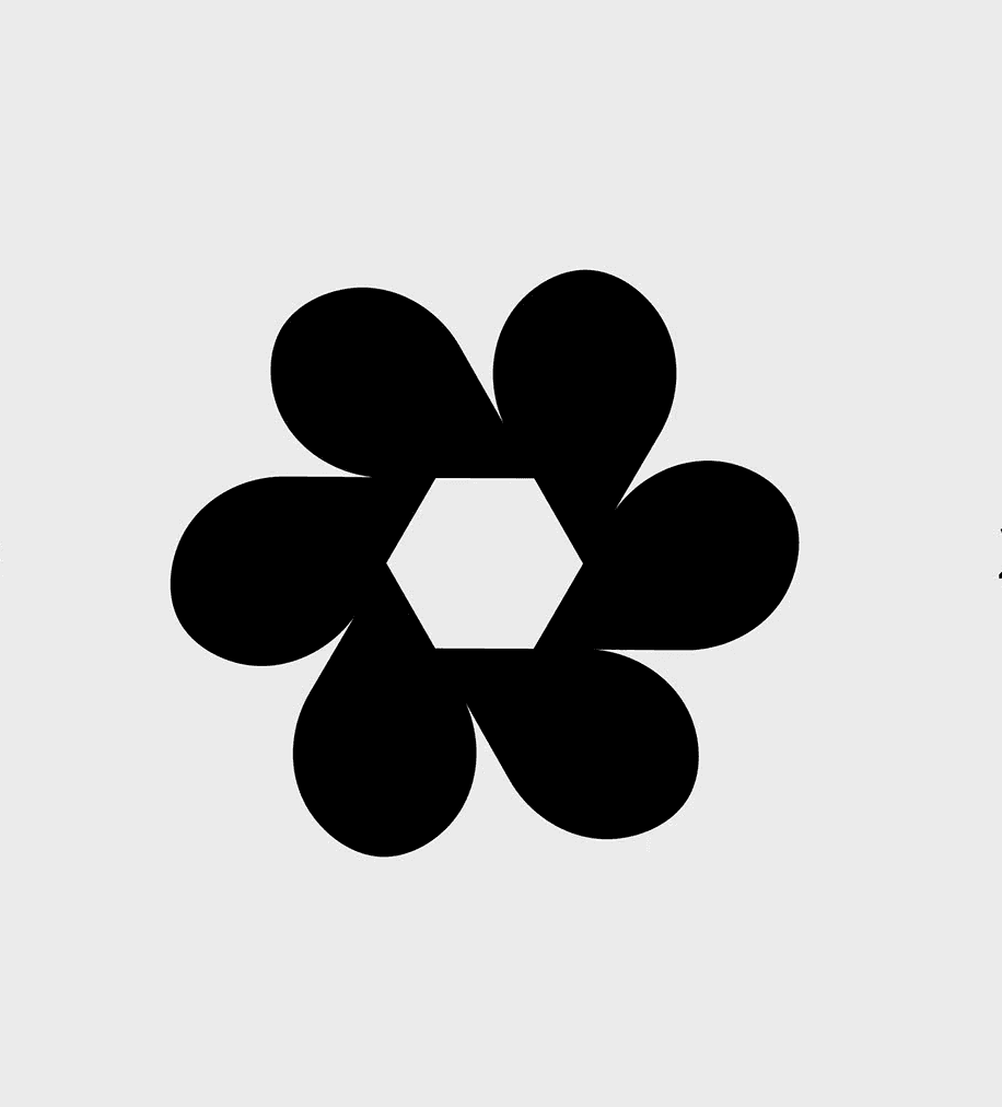 a green and white object floating in the air