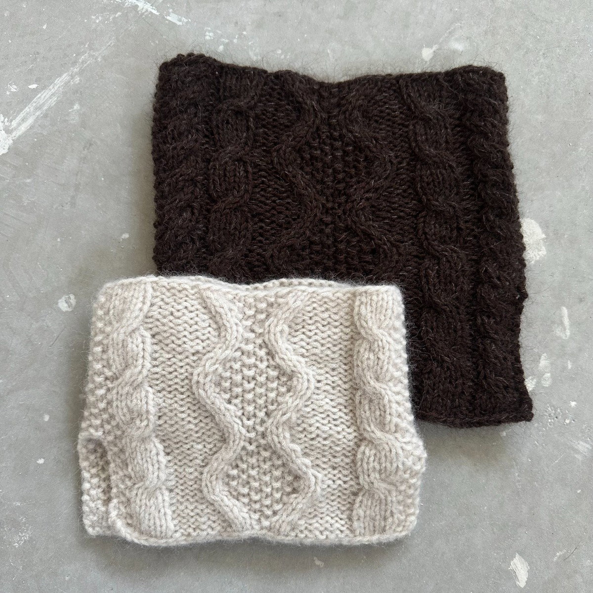 Vangenhals knitting pattern by Aftenstrikk