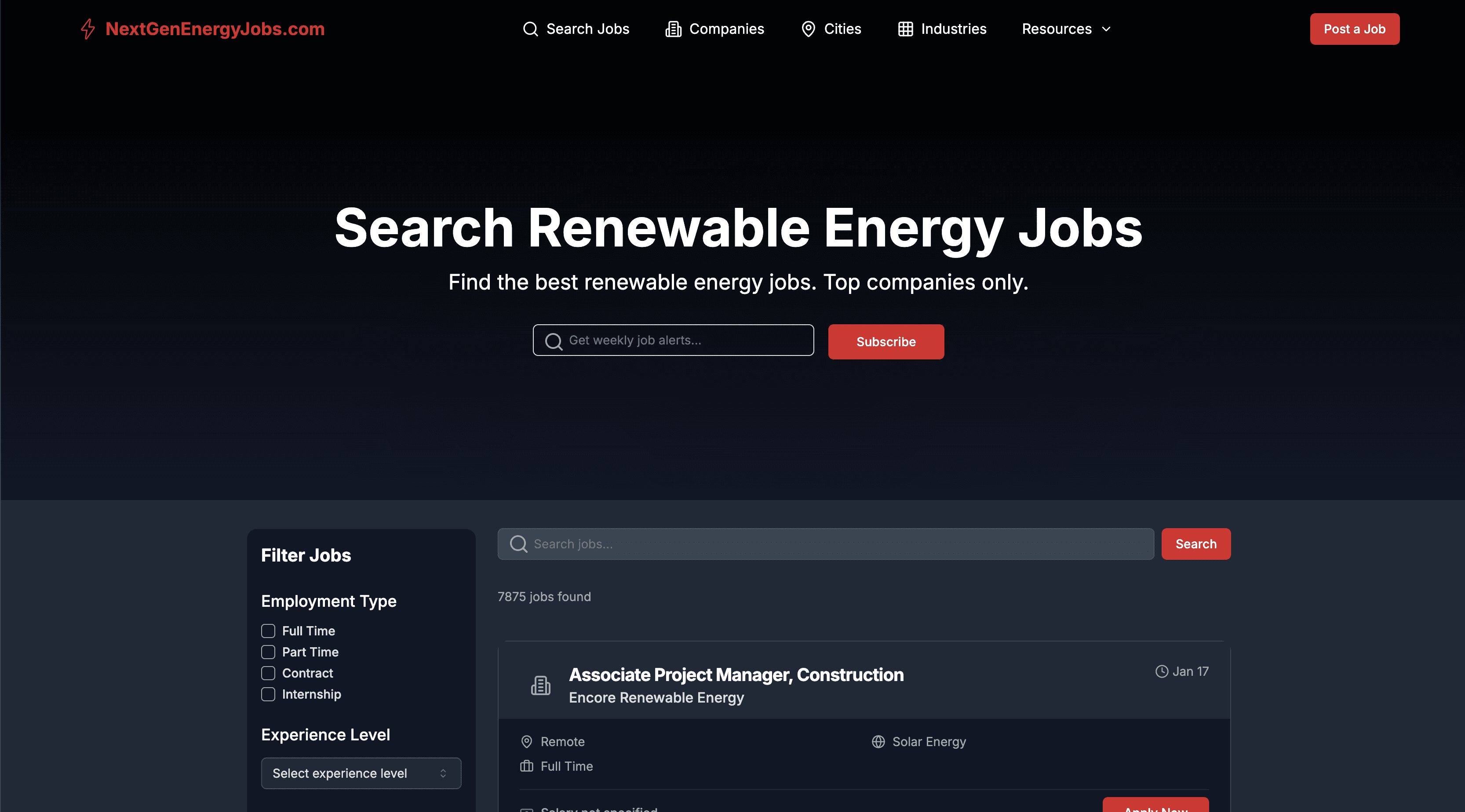 next gen energy jobs