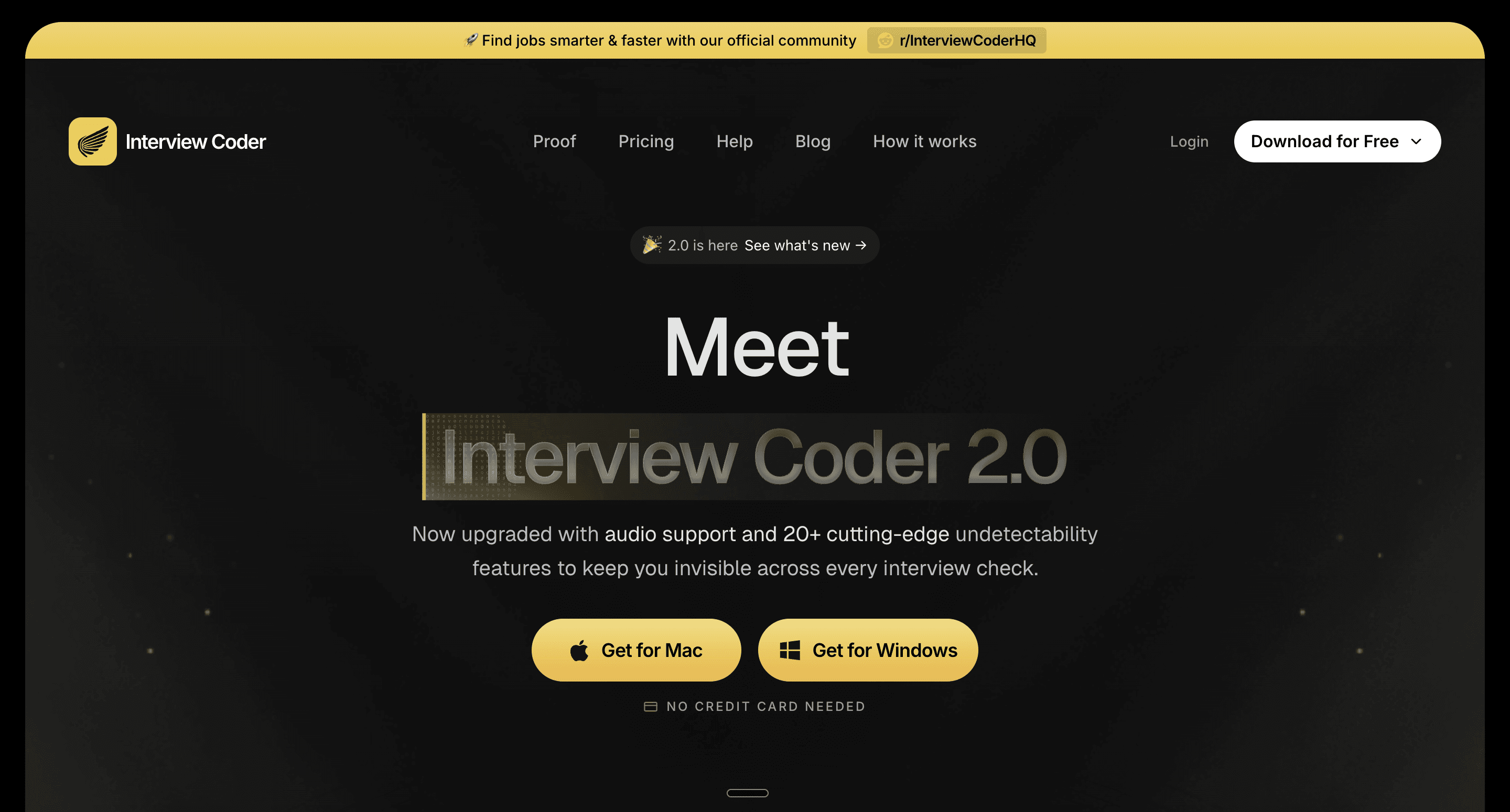 Interview Coder Stealth mode