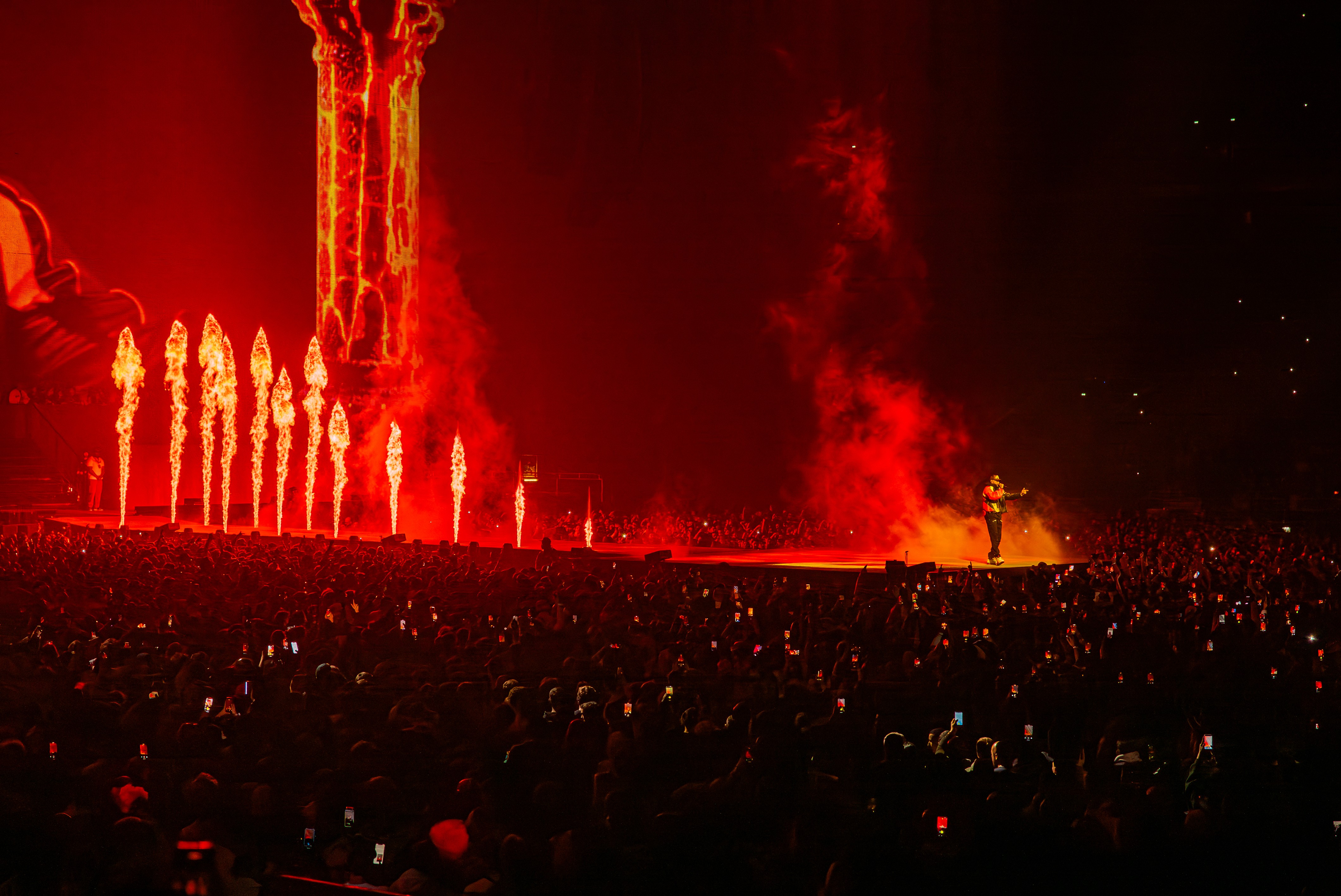 modern house with big windows