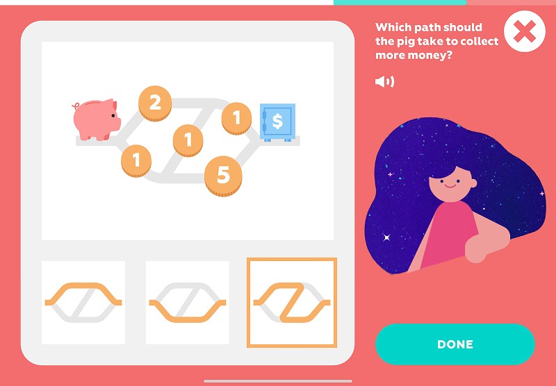 Simple mazes: find the path that gives the highest reward