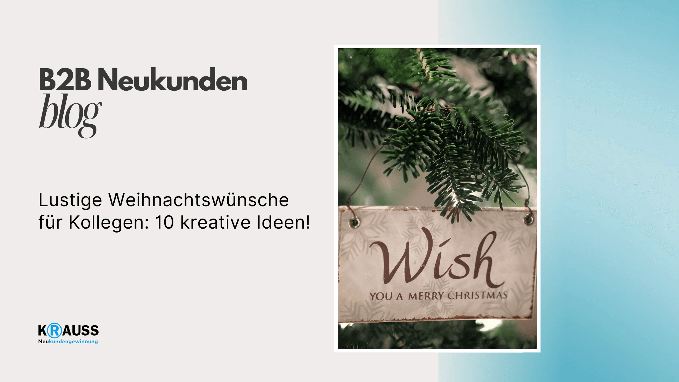 Lustige Weihnachtswünsche für Kollegen: 10 kreative Ideen!
