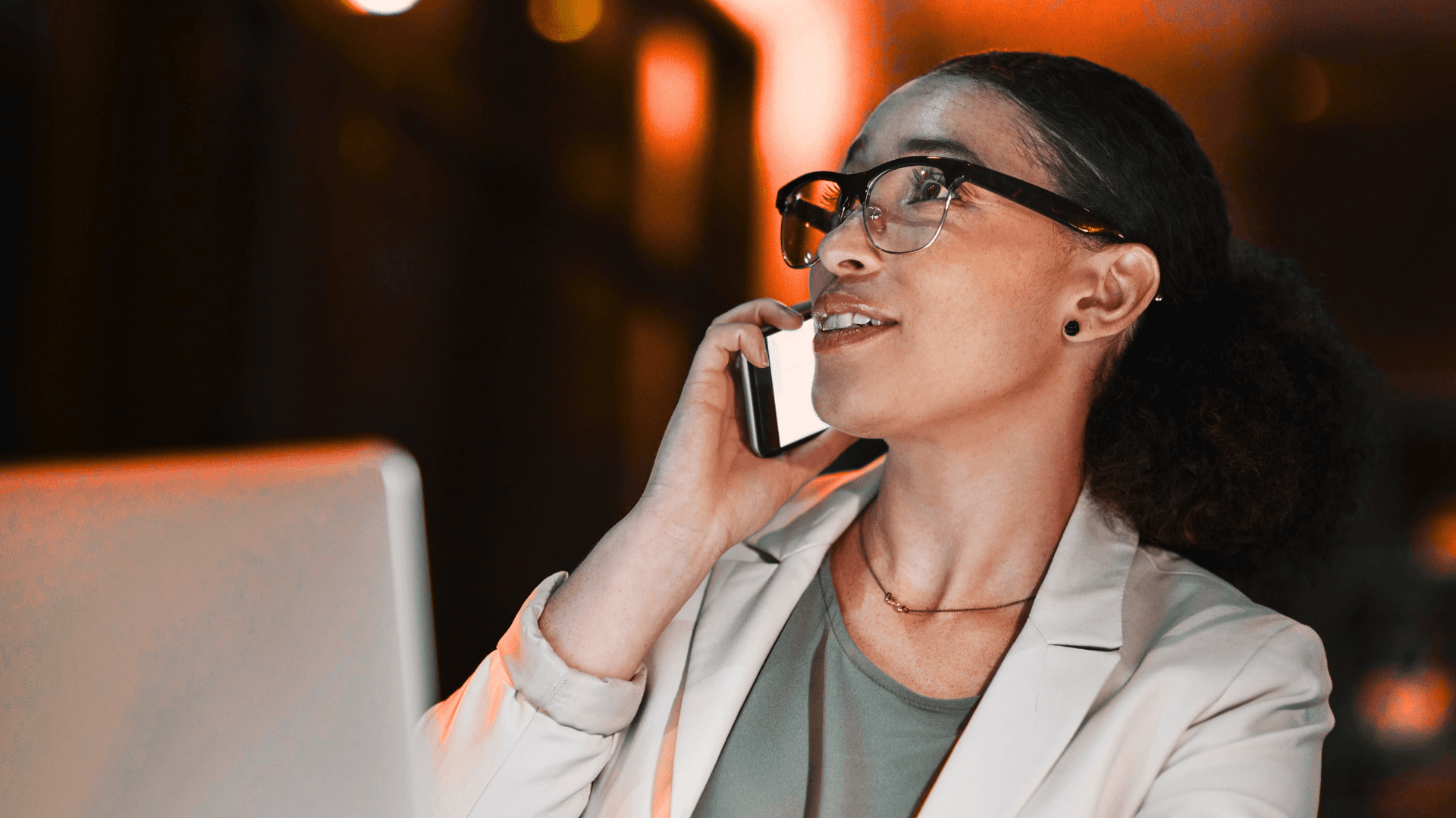 Wooden blocks on desk