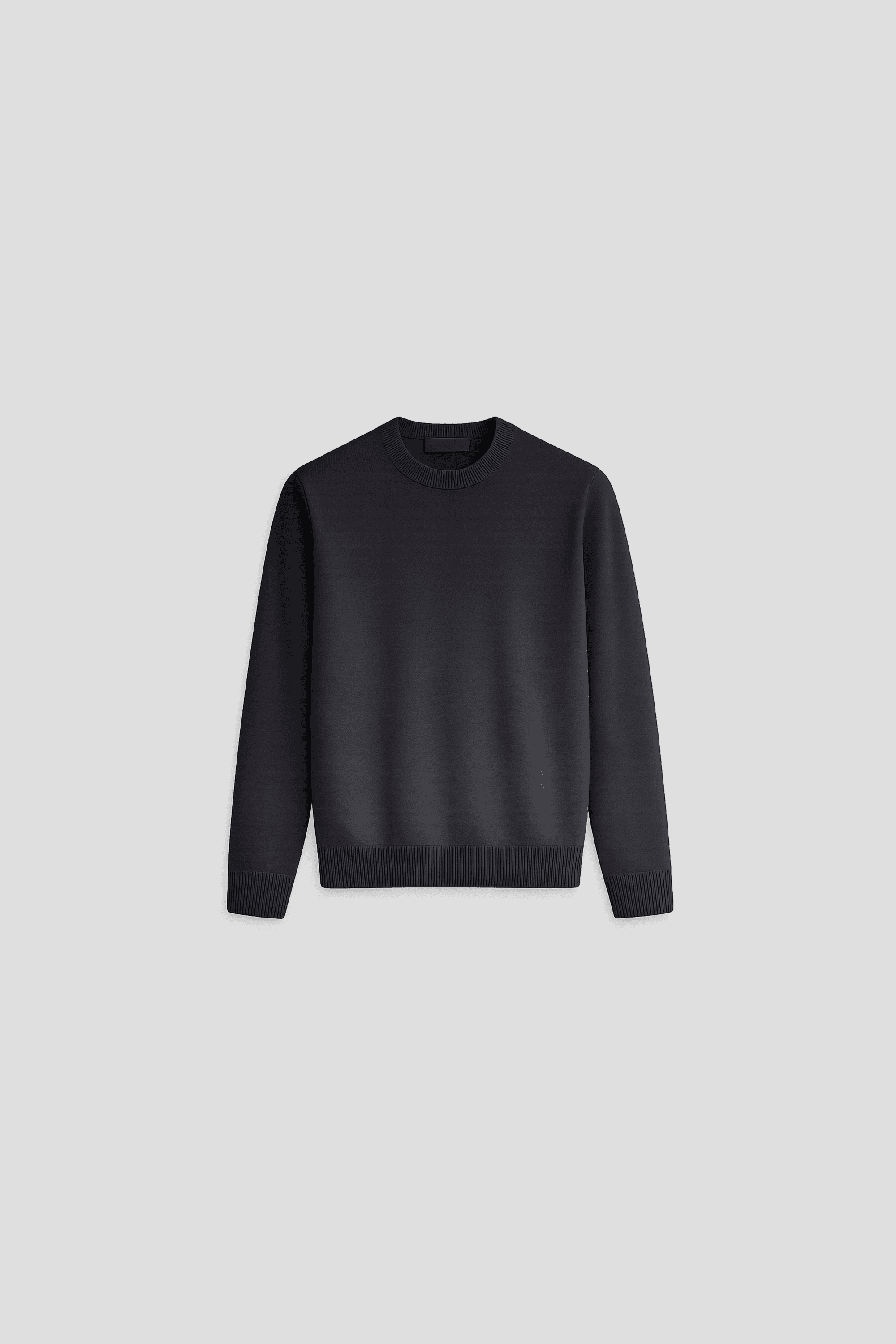 black and white crew neck t-shirt