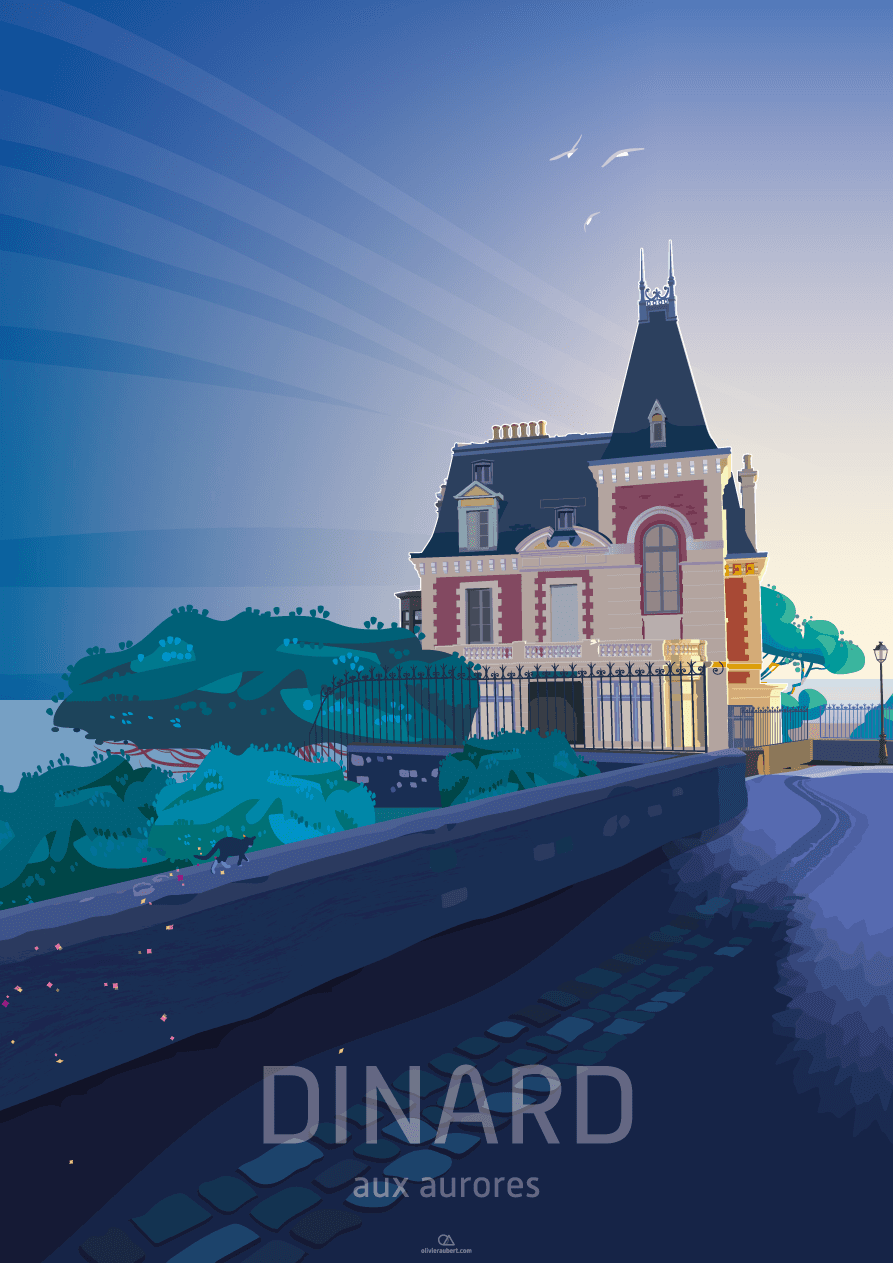 affiche dinard