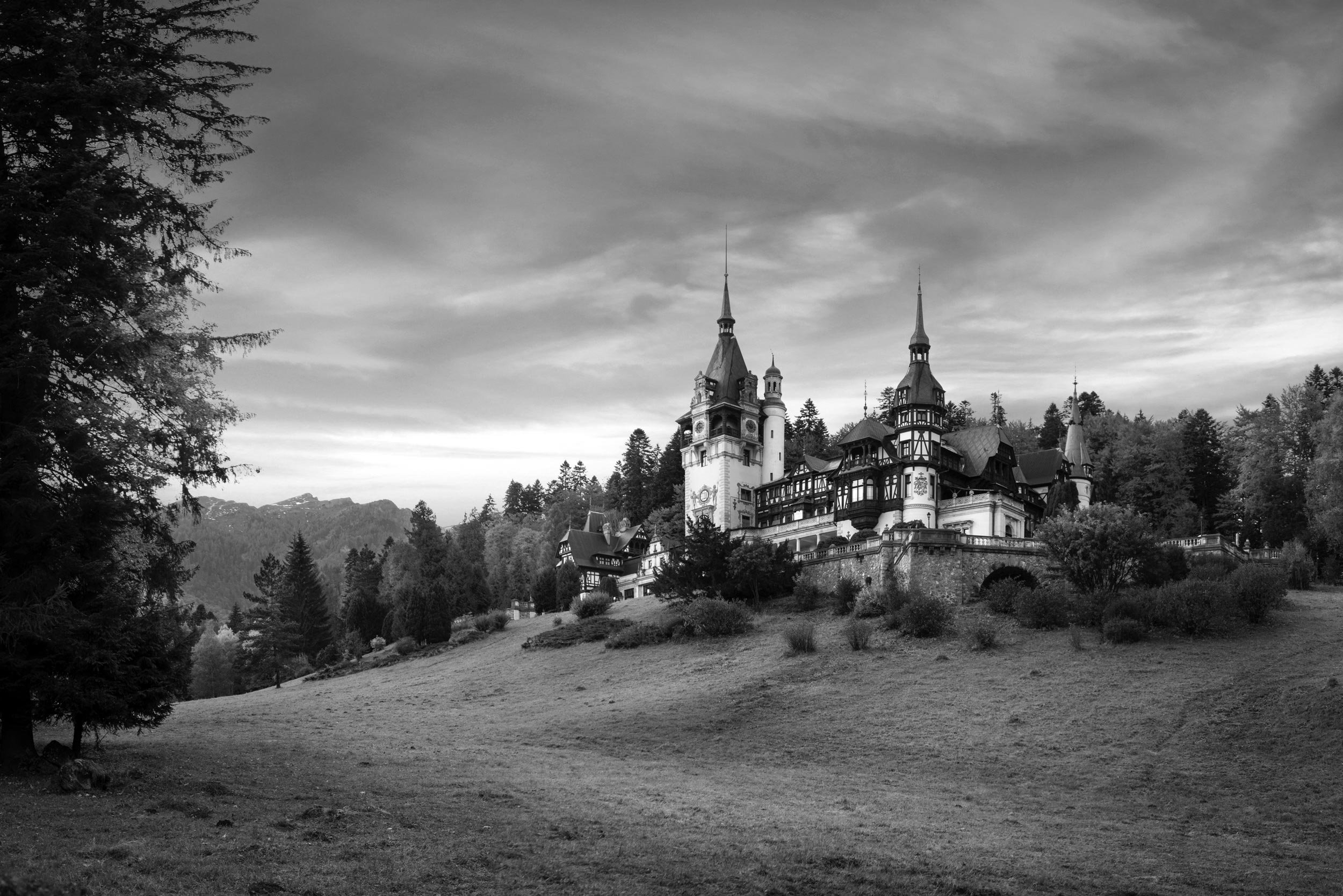 Private jet hire to Transylvania Romania - Bran Castle Dracula legend Carpathians