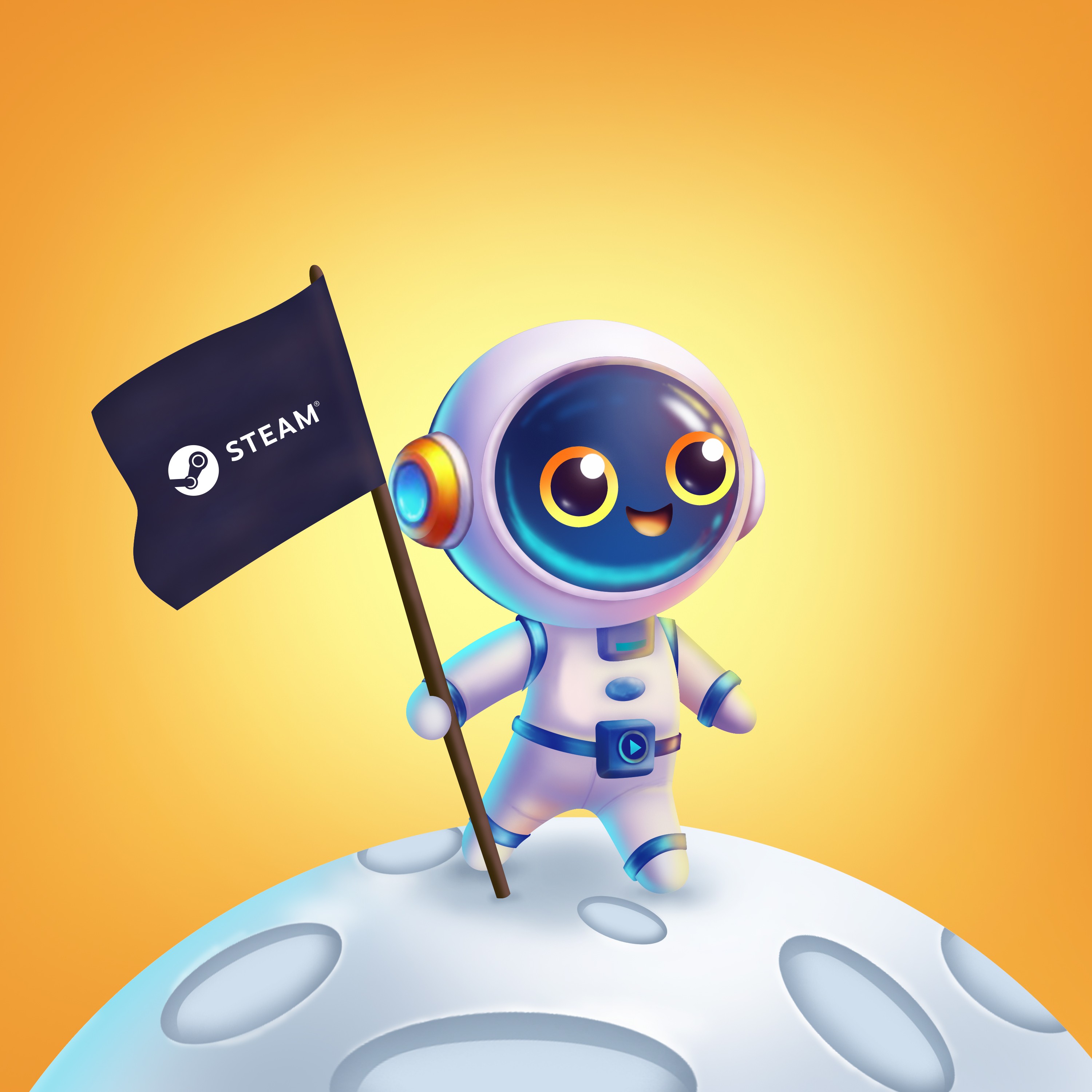 Women On Neon Background