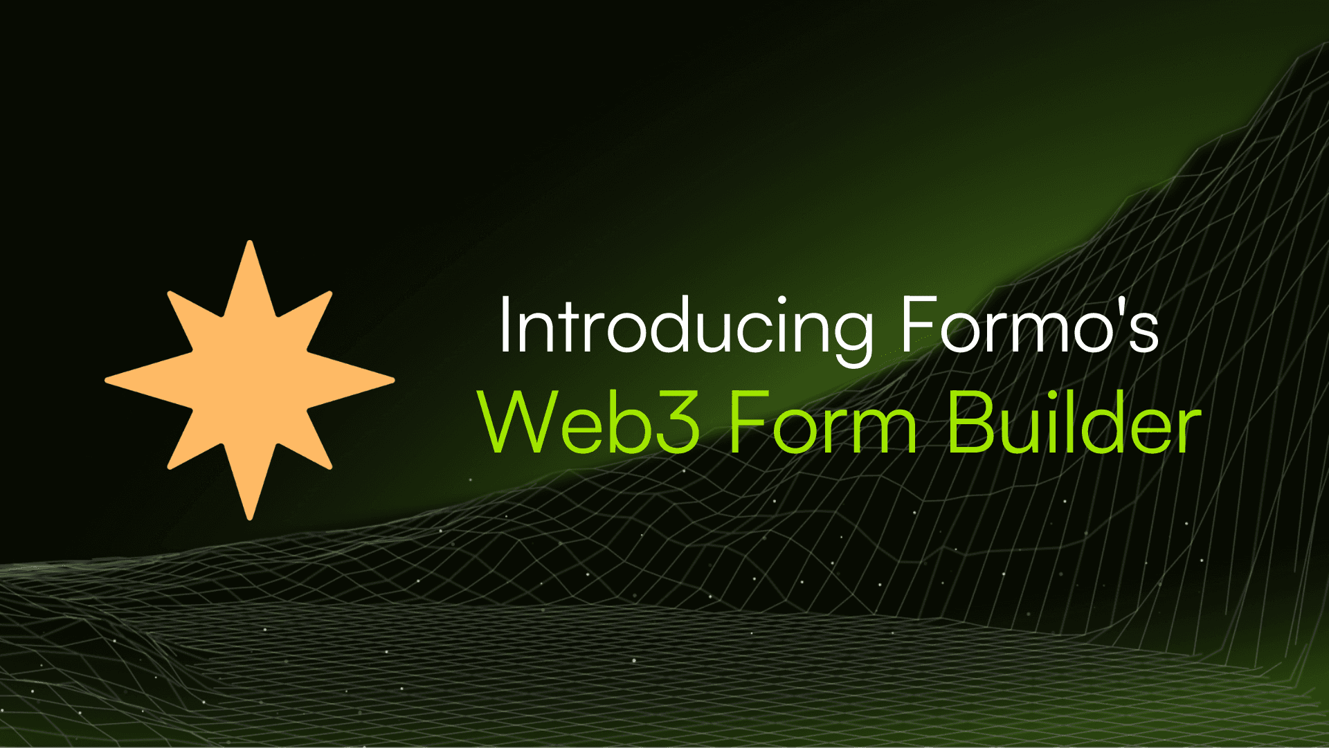 Formo Web3 Form Builder Available Now