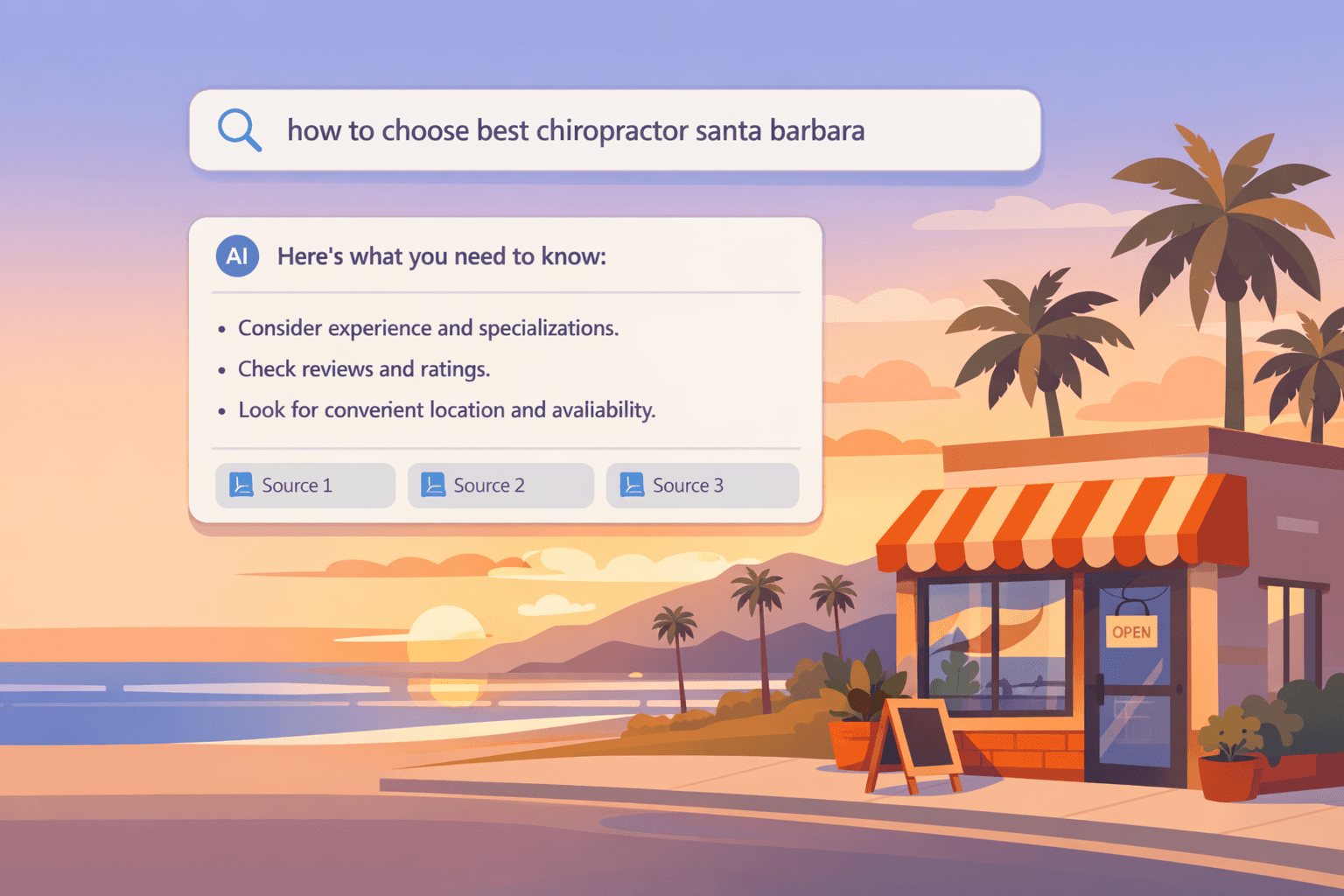 Google Search AI overview santa barbara ca