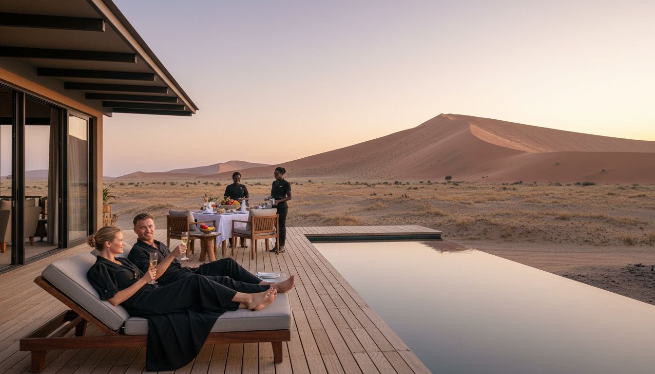 lodge luxe Namibie